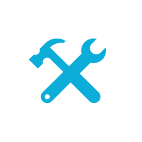 tools icon of spanner and hammer
